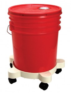 bucket dolly with 5 gallon bucket