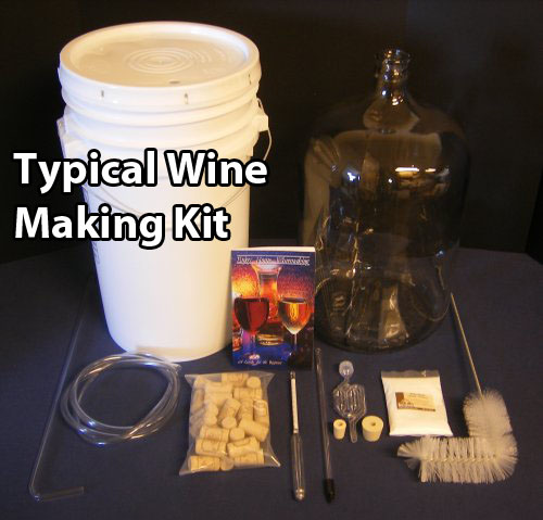 Homebrew Wine Making Starter Kit B To Make 6 Bottles Of Rose Table Wine