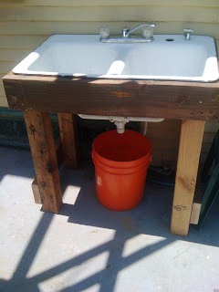 5 gallon bucket sink