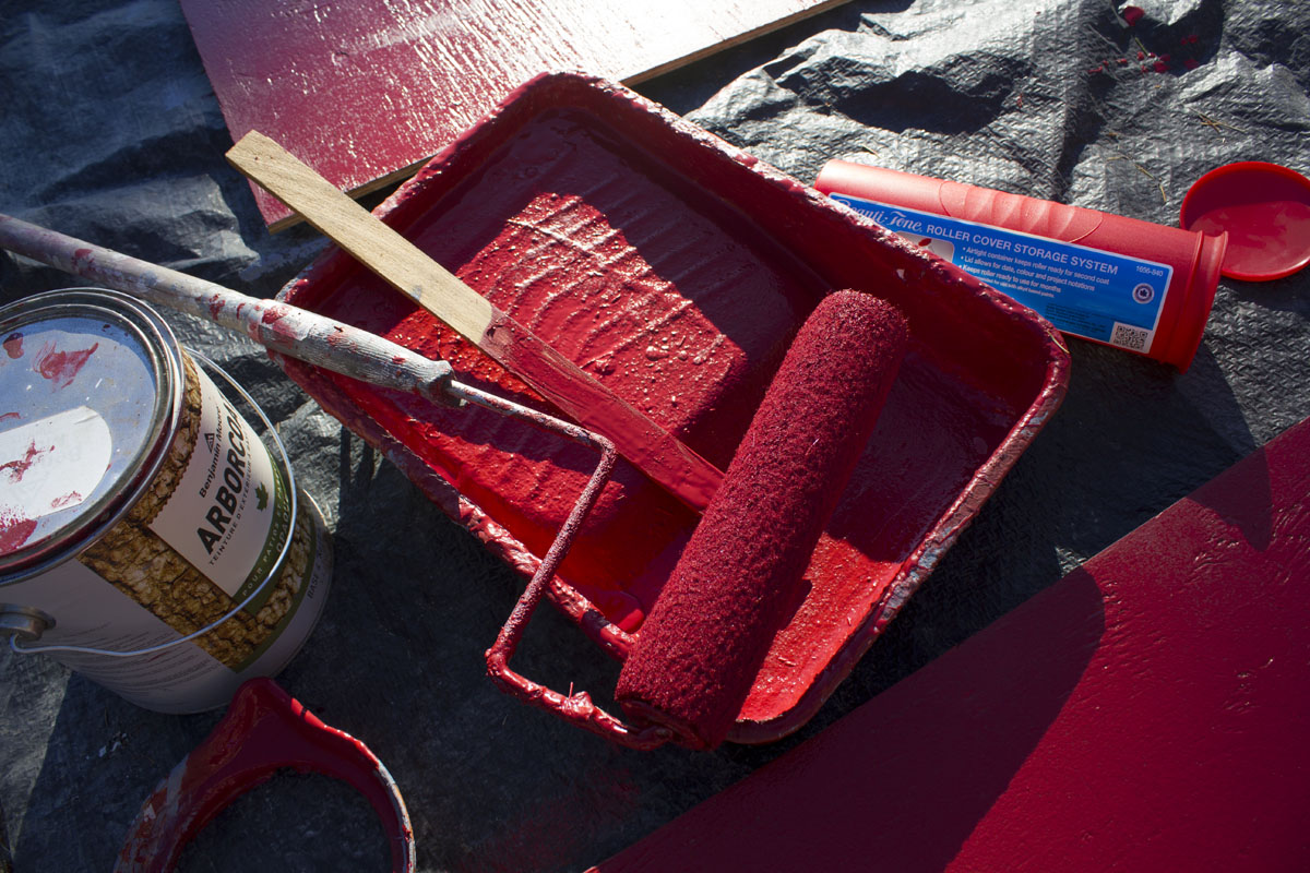 Easy Paint Roller Holder Five Gallon Ideas